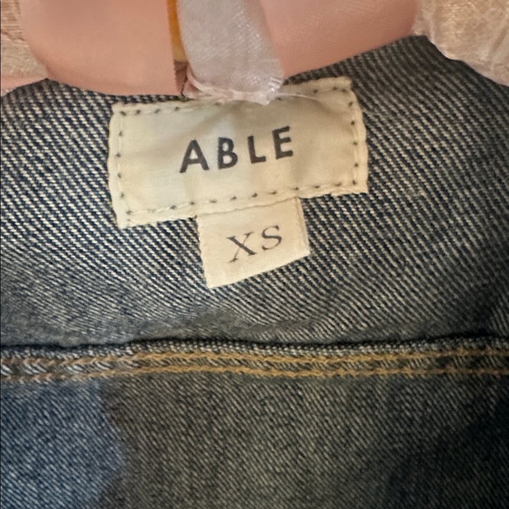 Able Distressed Denim Jacket - Picture 4 of 4
